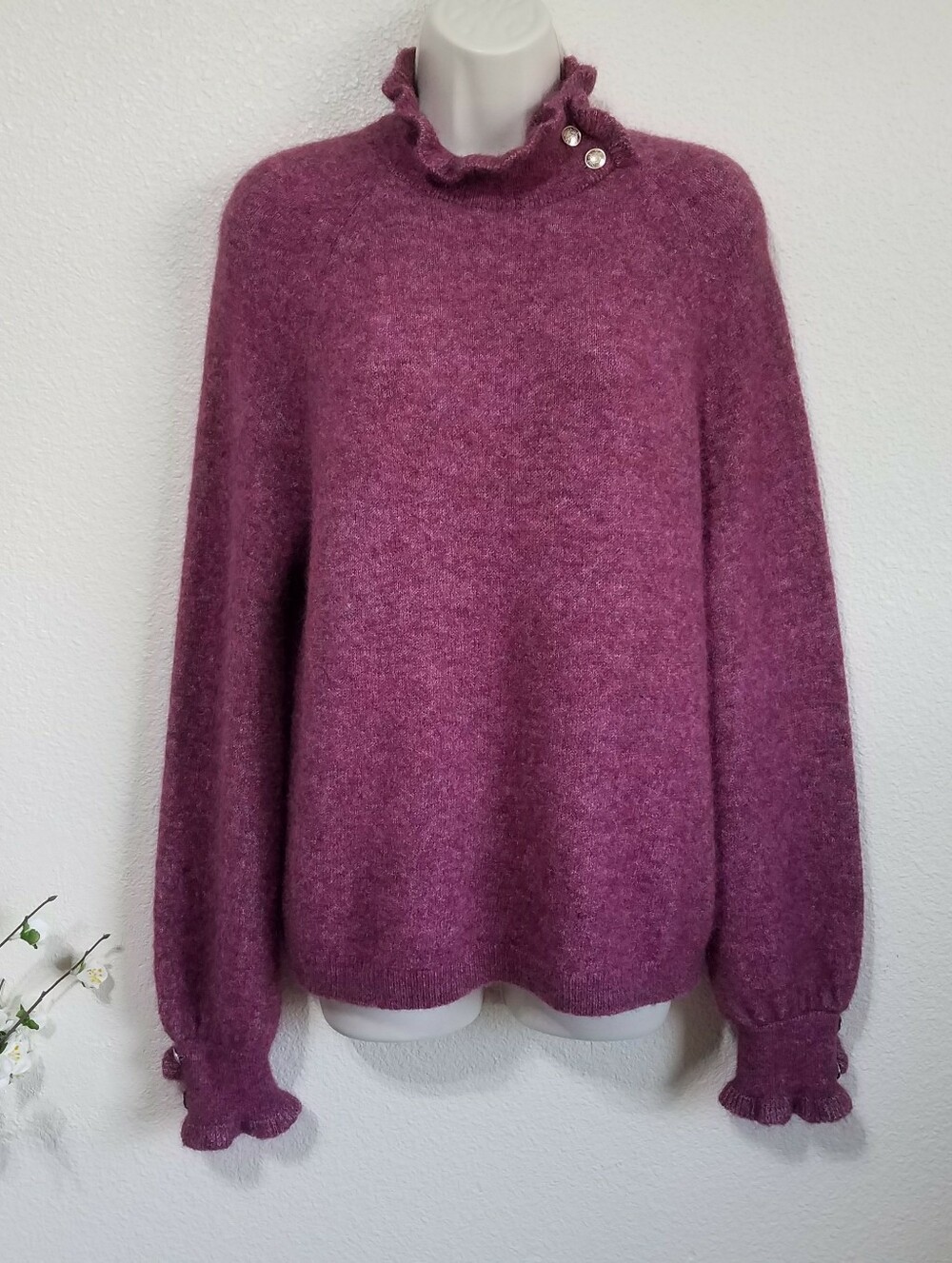 Sezane Carlota Jumper in Fig